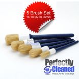 5 Brush Detailing Set Size #8, 10, 14, 16 and 20